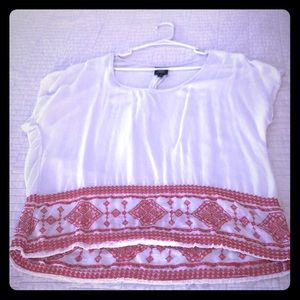 Bobeau Linen Top
